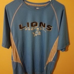 NEW NFL Team Apparel DETRIOT LIONS FOOTBALL MENS L